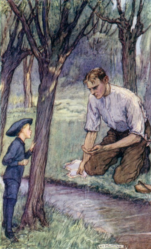 Scène de The Slowcoach, par Edward Verrall Lucas - Mary V. Wheelhouse