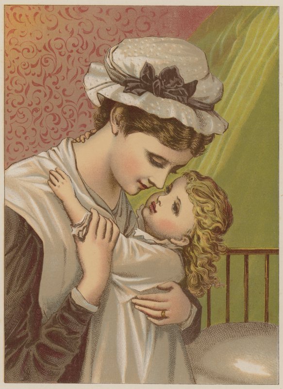 Bébé disant Bonne Nuit - Mary Ellen Edwards