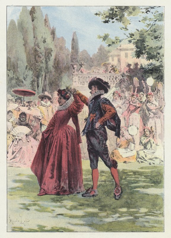 Illustration pour Gil Blas - Maurice Leloir