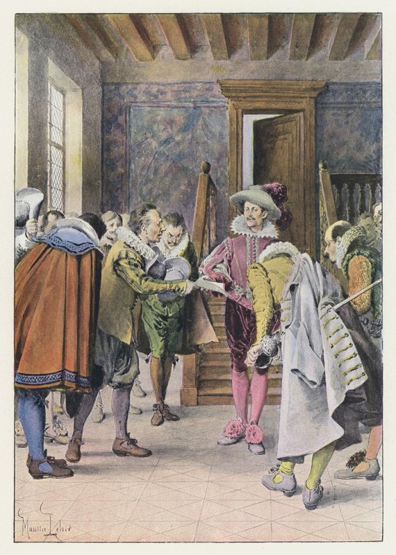 Illustration pour Gil Blas - Maurice Leloir