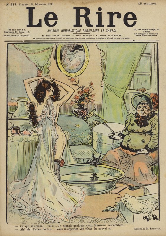 Illustration pour Le Rire - Maurice Radiguet