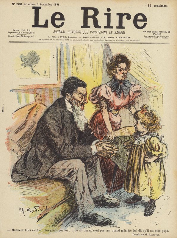 Illustration pour Le Rire - Maurice Radiguet