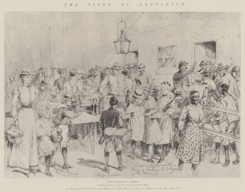 Le siège de Ladysmith - Melton Prior