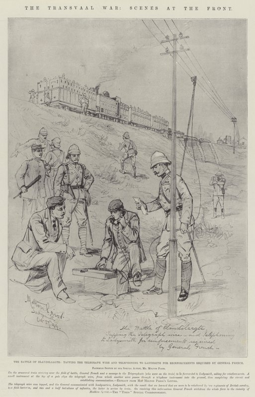 La guerre du Transvaal, scènes au front - Melton Prior