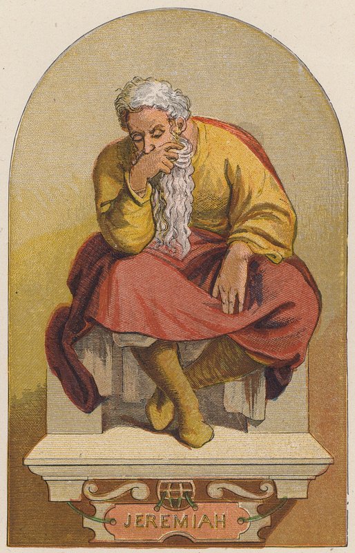 Jérémie - Michelangelo (after) Buonarroti