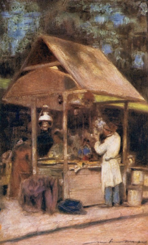 À la fête de Neuilly - Mortimer Ludington Menpes