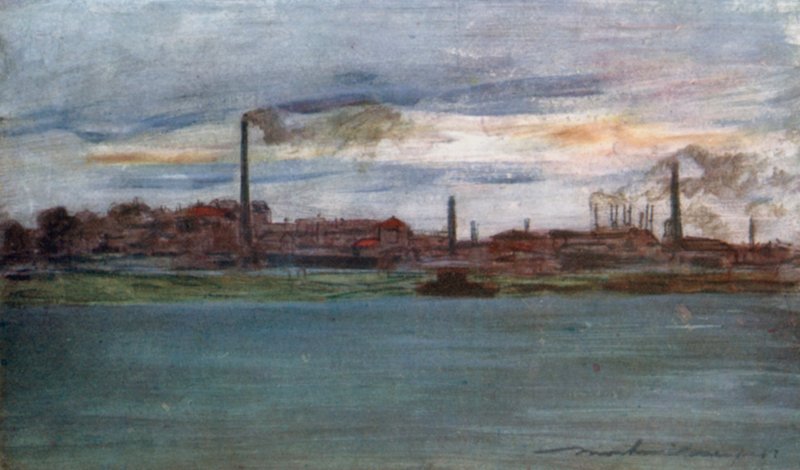 Près de Charenton - Mortimer Ludington Menpes