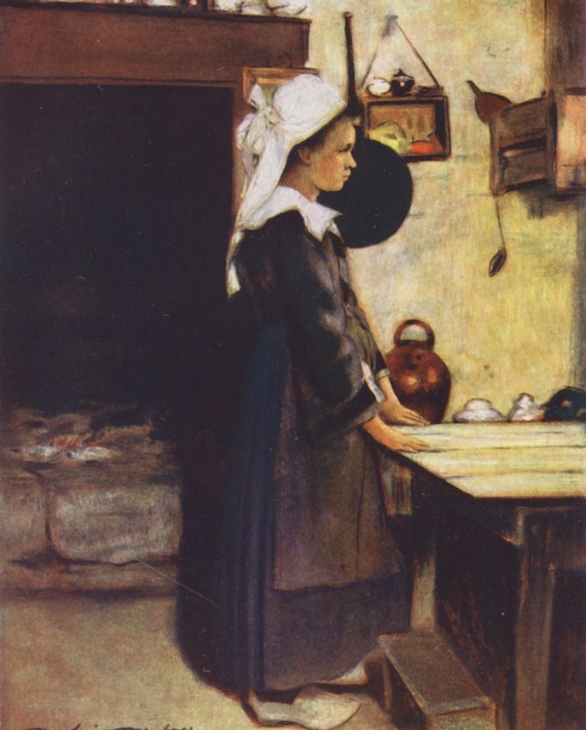 La petite ménagère - Mortimer Ludington Menpes