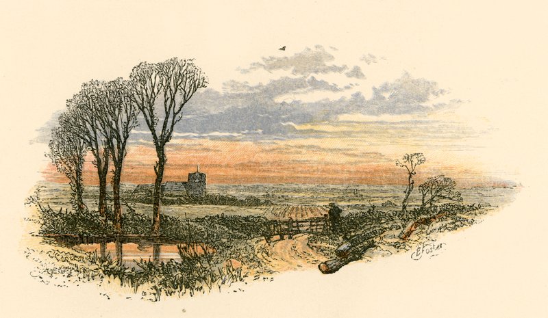 Promenade du dimanche soir - Myles Birket Foster