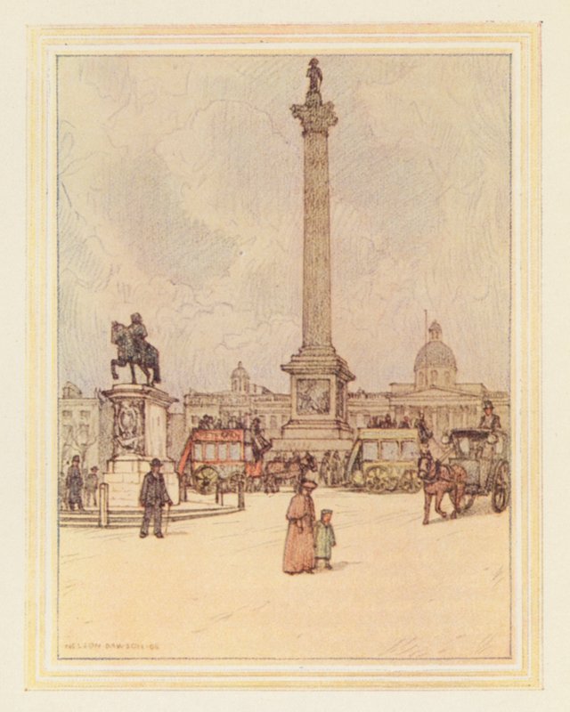 Trafalgar Square - Nelson Dawson