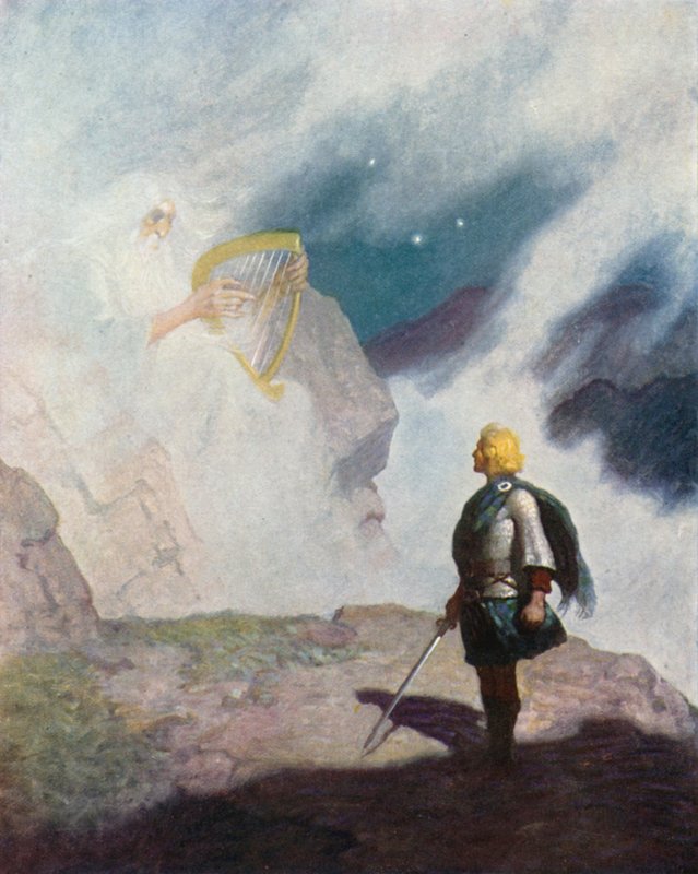 La Vision de Wallace - Newell Convers Wyeth