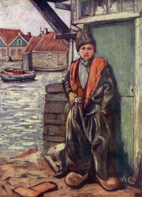Un garçon pêcheur - Nico Jungman