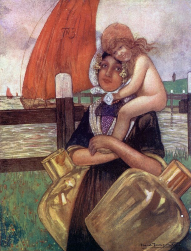 Mère et bébé - Nico Jungman