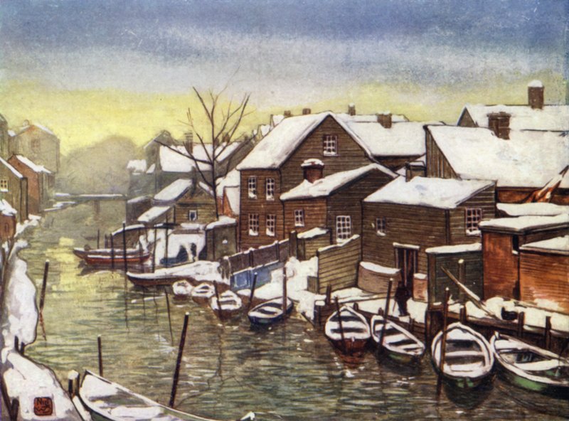 Norvège : Vieux canal, Christiania - Nico Jungman