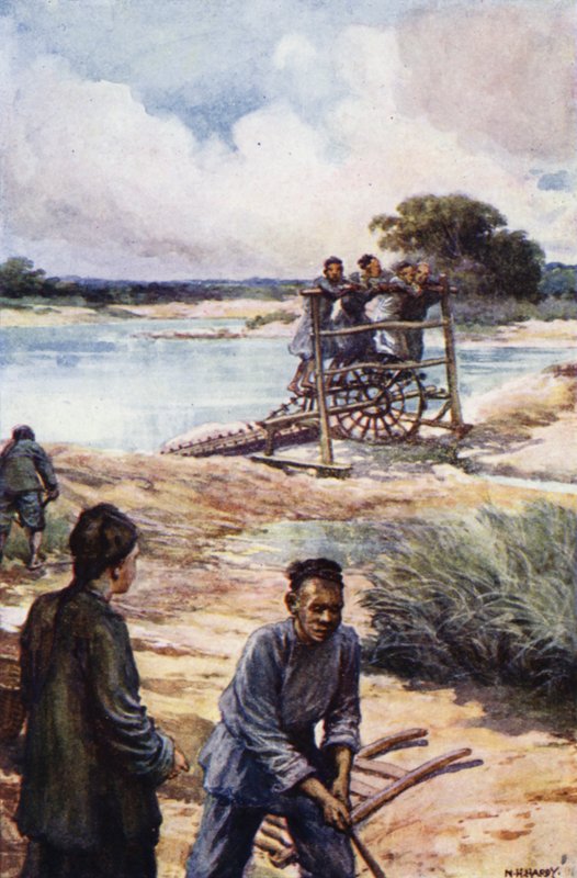 Chine : Une roue à eau - Norman Hardy