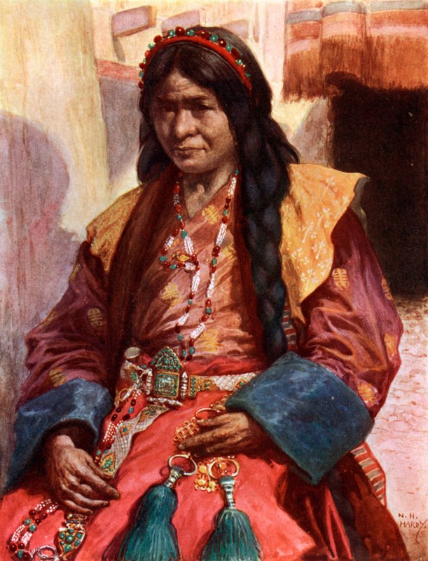Femme de Lhassa, Tibet - Norman Hardy