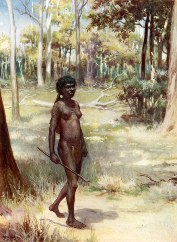 Femme du Queensland : Australie - Norman Hardy
