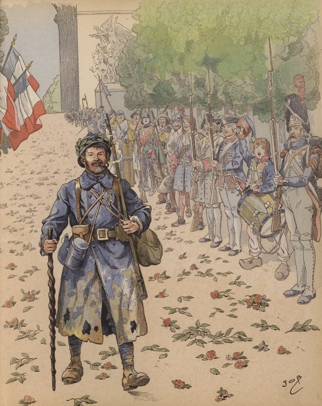 Le Triomphe Du Poilu - Onfray de Breville Job
