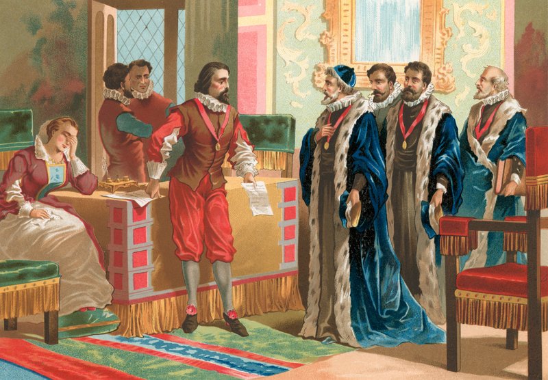 Francis Bacon devant la Commission parlementaire - P. Ros