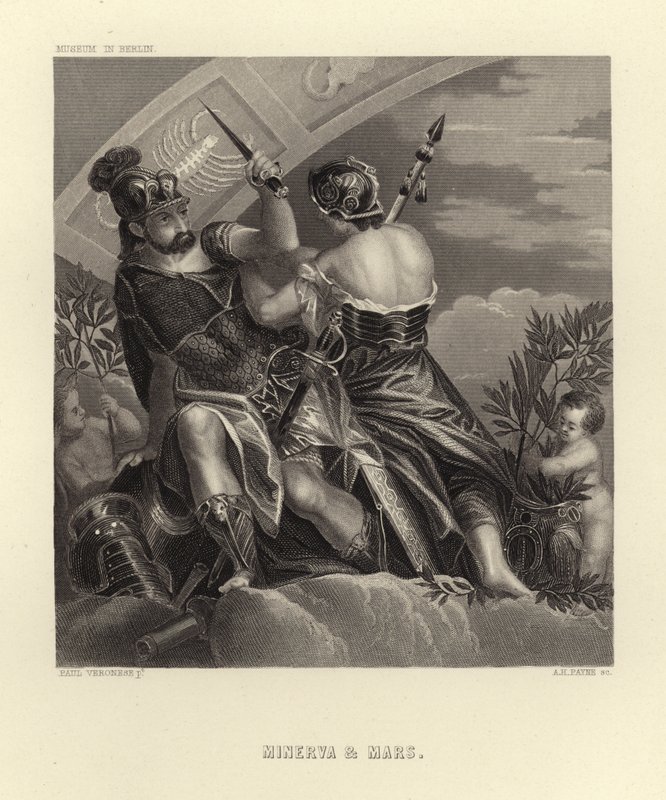 Minerve et Mars - Paolo Veronese