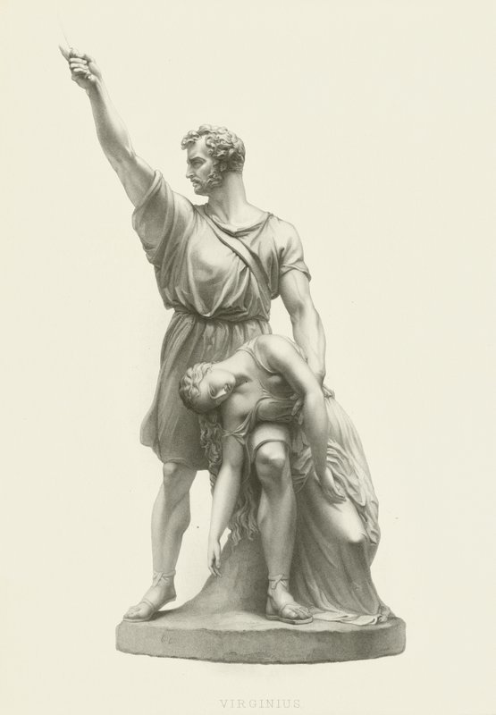 Virginius et sa fille - Patrick MacDowell