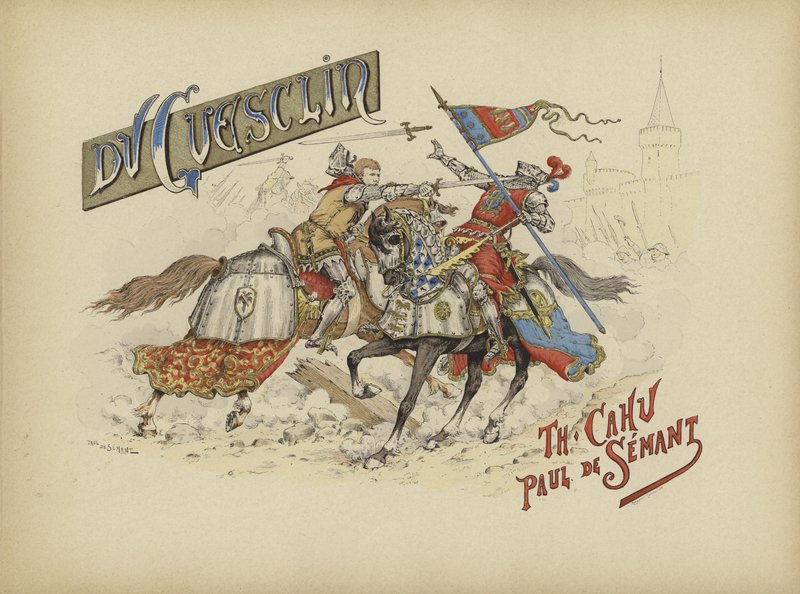 Bertrand du Guesclin, commandant militaire français - Paul de Semant