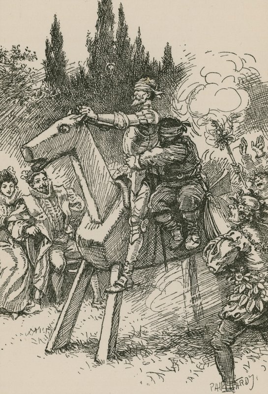 Don Quichotte... commença à tourner la broche - Paul Hardy