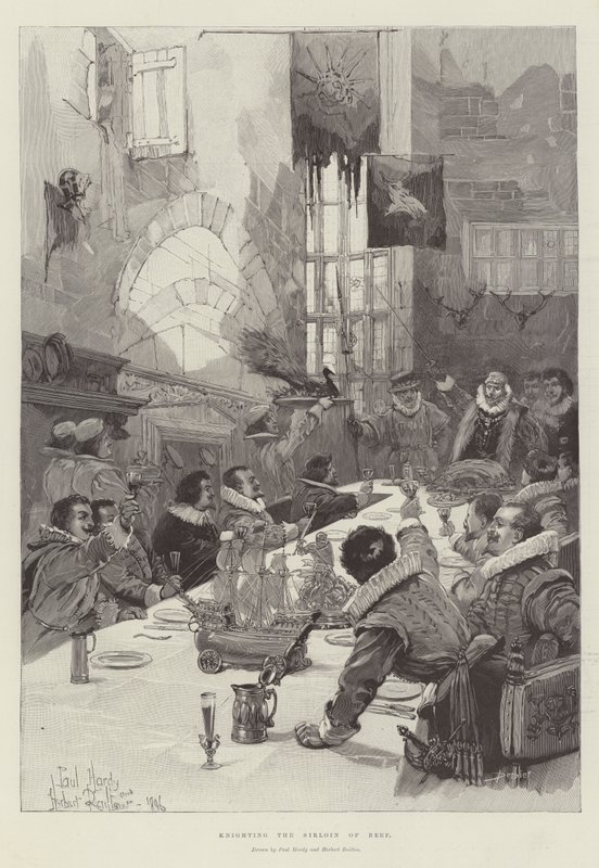 Adoubement du Sirloin de bœuf - Paul Hardy