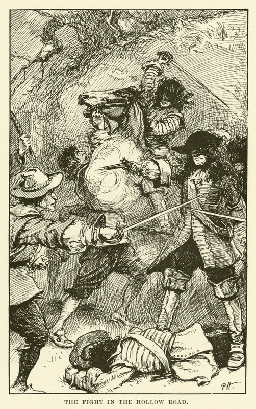 Le combat dans la route creuse - Paul Hardy
