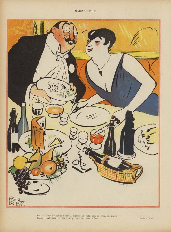 Illustration pour Le Rire - Paul Iribe