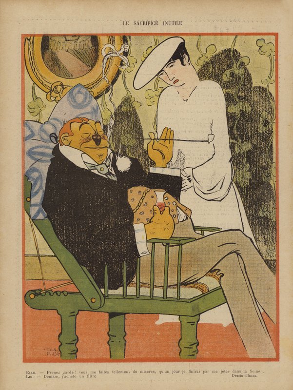 Illustration pour Le Rire - Paul Iribe