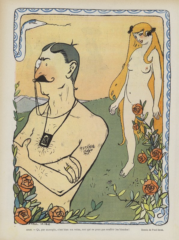 Illustration pour Le Rire - Paul Iribe