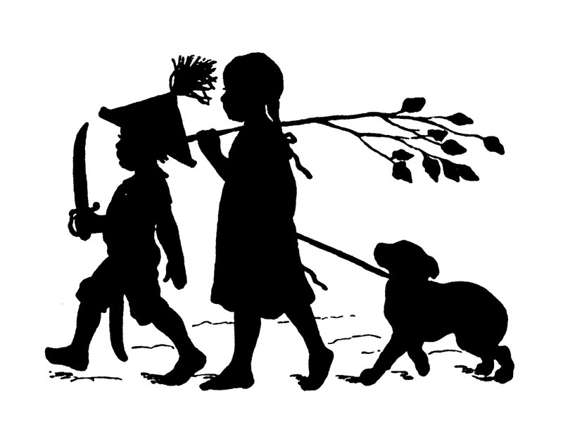 Silhouette par Paul Konewka (lithographie) - Paul Konewka