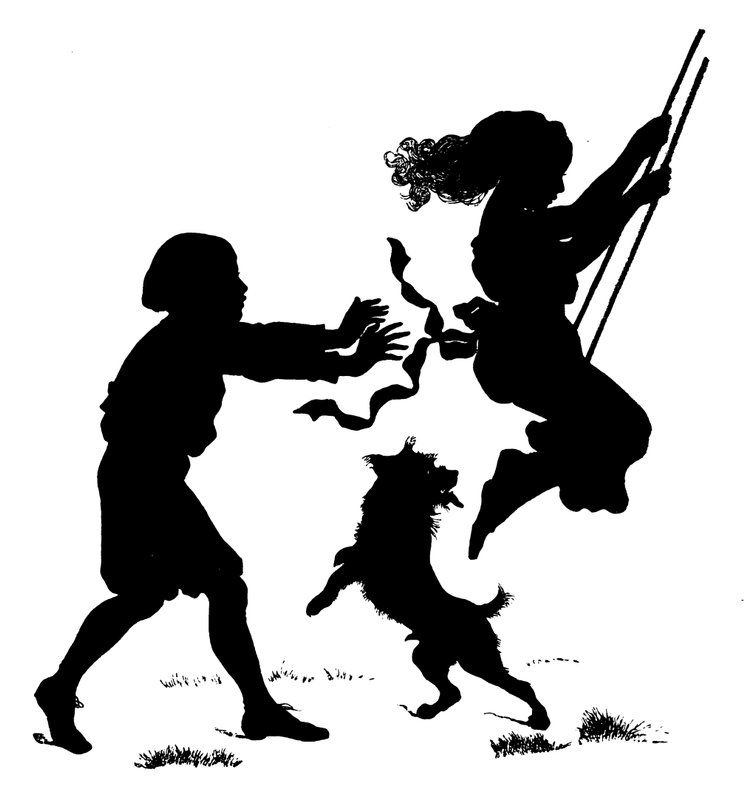 Silhouette par Paul Konewka (lithographie) - Paul Konewka