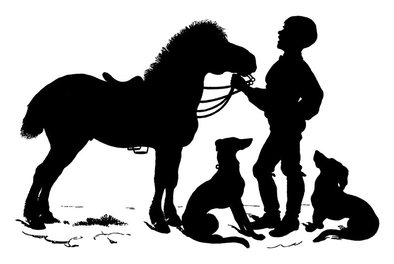 Silhouette par Paul Konewka (lithographie) - Paul Konewka