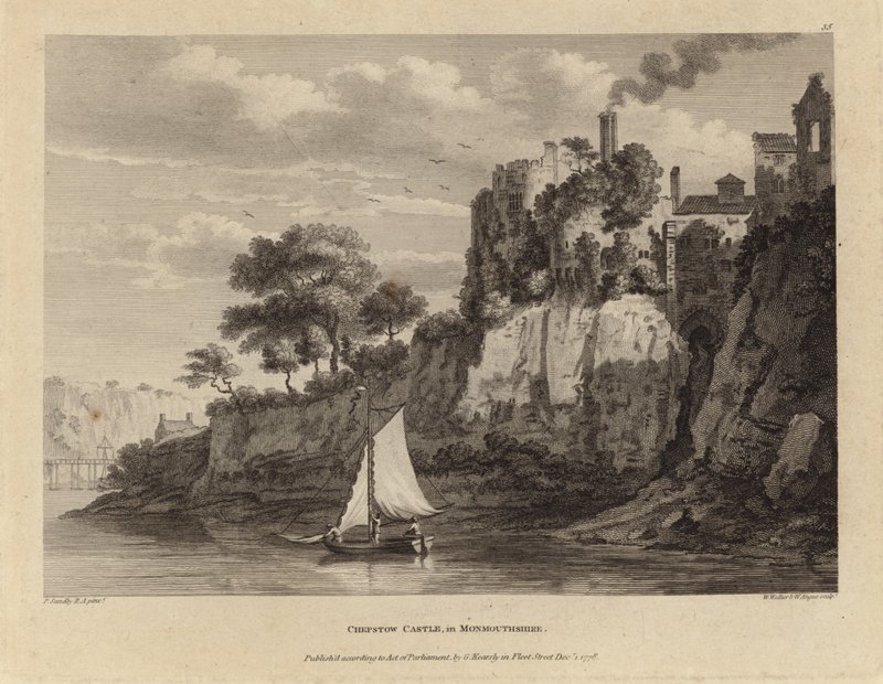 Château de Chepstow - Paul Sandby