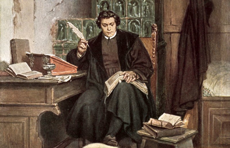 Martin Luther, mai 1521 à mars 1522 - Friedrich Paul Thumann