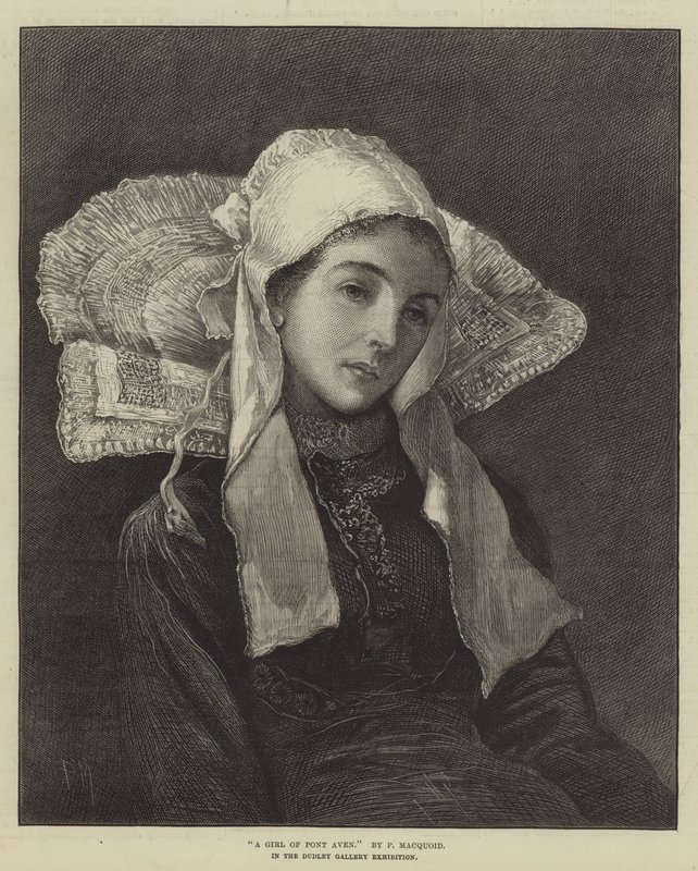 Une fille de Pont-Aven - Percy Macquoid