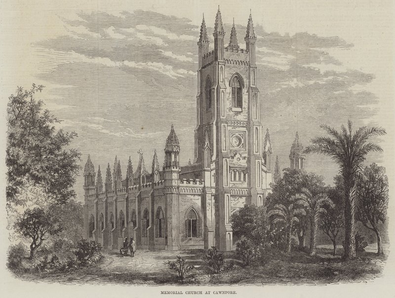 Église commémorative à Cawnpore - Percy Macquoid