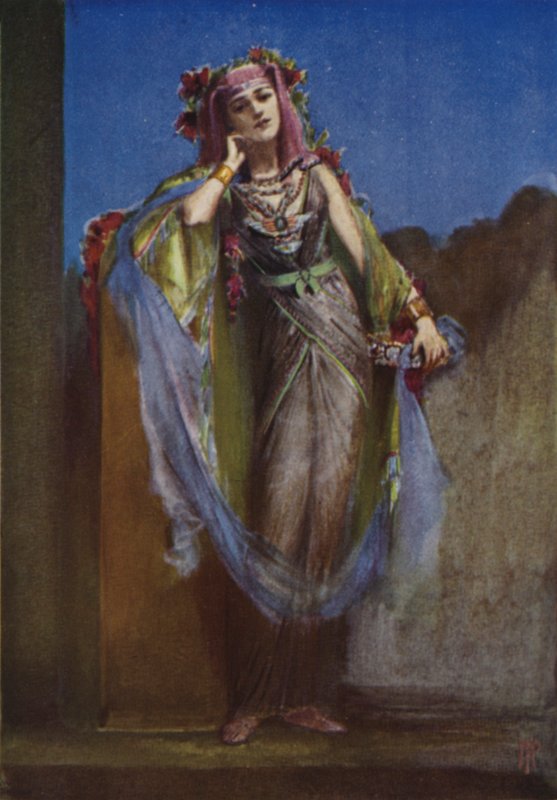 Une danseuse égyptienne - Percy Anderson