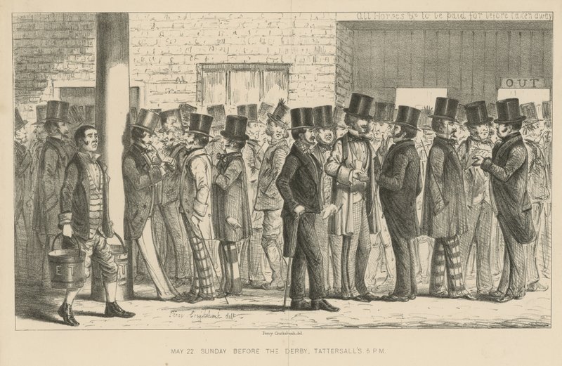 Dimanche avant le Derby - Percy Cruikshank