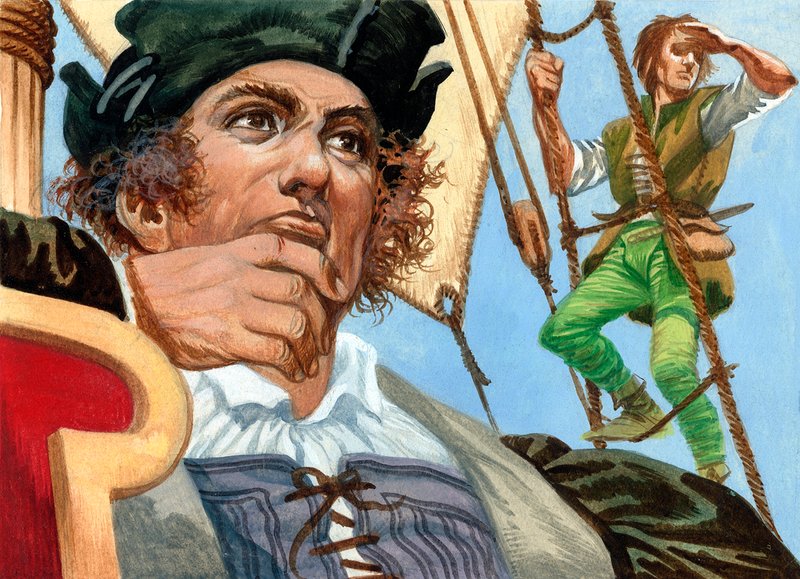 Christophe Colomb voyant le Nouveau Monde - Peter Jackson