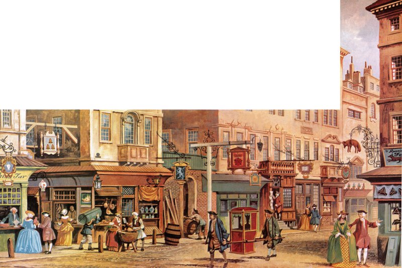Londres au XVIIIe siècle - Peter Jackson