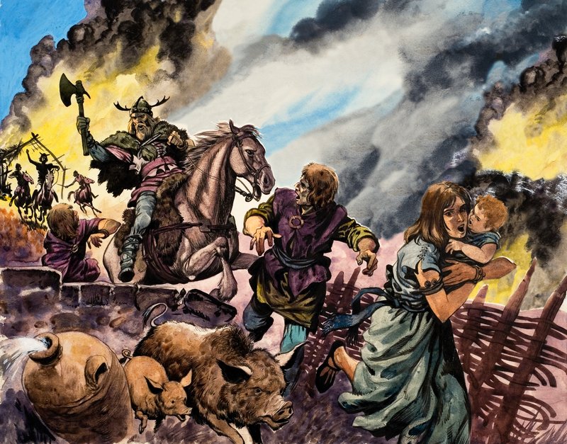 Raiders saxons - Peter Jackson