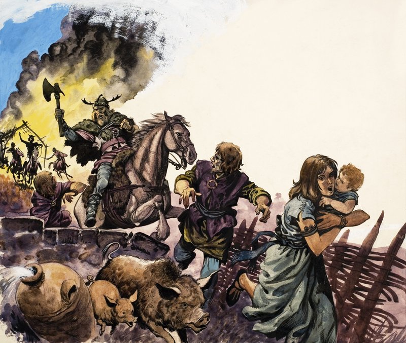 Raiders saxons - Peter Jackson