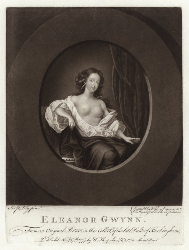 Portrait de Nell Gwyn - Peter Lely