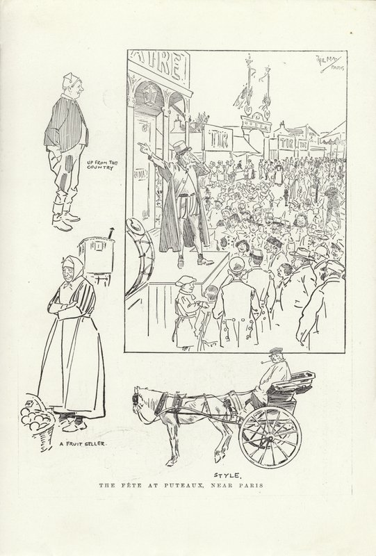 La fête à Puteaux, près de Paris - Phil May