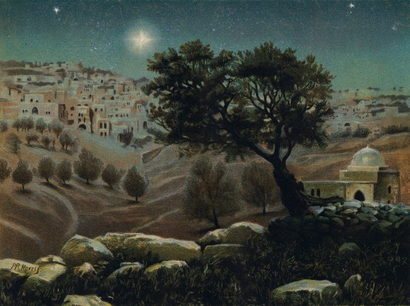 Vue de Bethléem - Philip Richard Morris