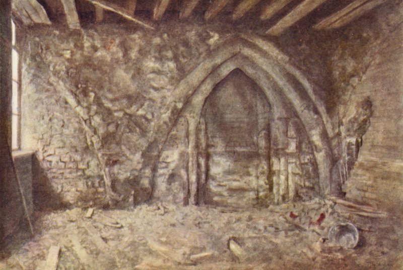 Arches médiévales, Ireland Yard, Blackfriars, 1900 - Philip Norman