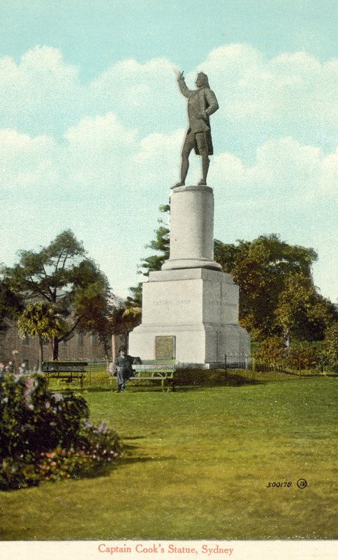 Statue du Capitaine Cook, Sydney - Photographer Australian